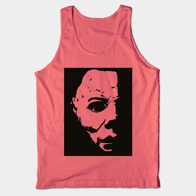 Negative Creeps - Michael Myers (negative) Tank Top by BludBros